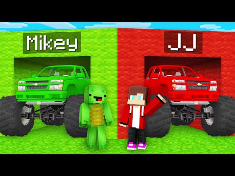 EPIC Monster Truck Battle in Minecraft - Who Will Win?!