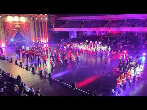 Deutschland Tattoo mit Royal Music Show 28.11.2021, Finaleinmarsch