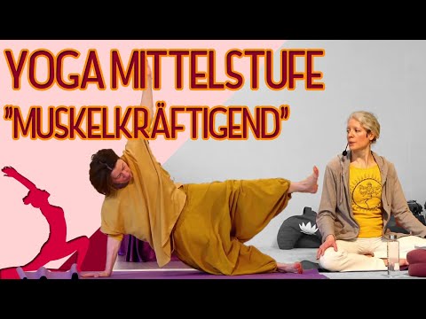 YOGA "muskelkräftigend" Mittelstufe mit Vishnuprema - Yoga Vidya Live 09:15 Uhr 16.03.2021