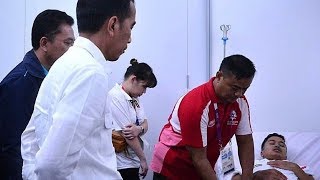 Kunjungi Ruang Medis Anthony Ginting, Jokowi: Ia Telah Memberikan yang Terbaik untuk Indonesia