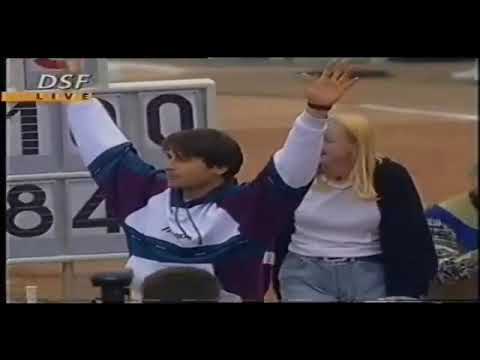 M Javelin  – Jan Zelezny (Czech) – 98.48m – Jena (Germany) – 1996 – World Record