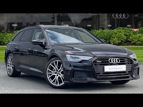 2023 Approved Used Audi A6 Avant Black Edition 40 TDI quattro 204 PS S tronic | Stoke Audi