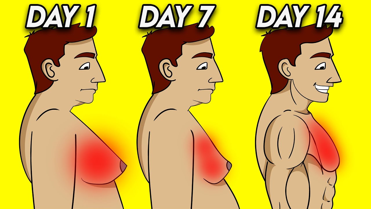 5 Minute Workout | Get Rid Of Chest Fat + Man Boobs In 14 Days