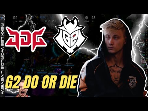 G2 VS JDG WORLDS GROUPS W1