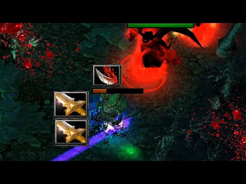 DOTA GONDAR 1 HIT = 1 KILL (DESOLATOR + 2 DIVINE) HARD GAME