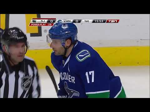 NHL  May01/2013  G1  San Jose Sharks - Vancouver Canucks