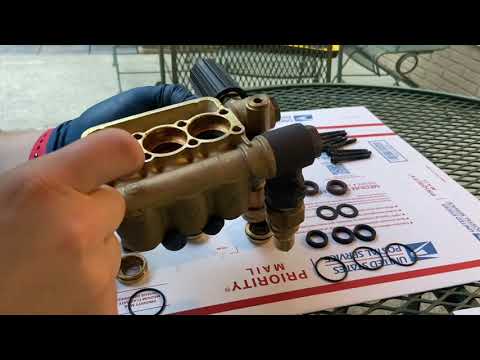 Mi-T-M pump troubleshoot and repair 3-0414 3,000 PSI 2.5 GPM