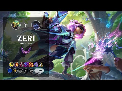 Zeri Mid vs Sylas - EUW Master Patch 12.11