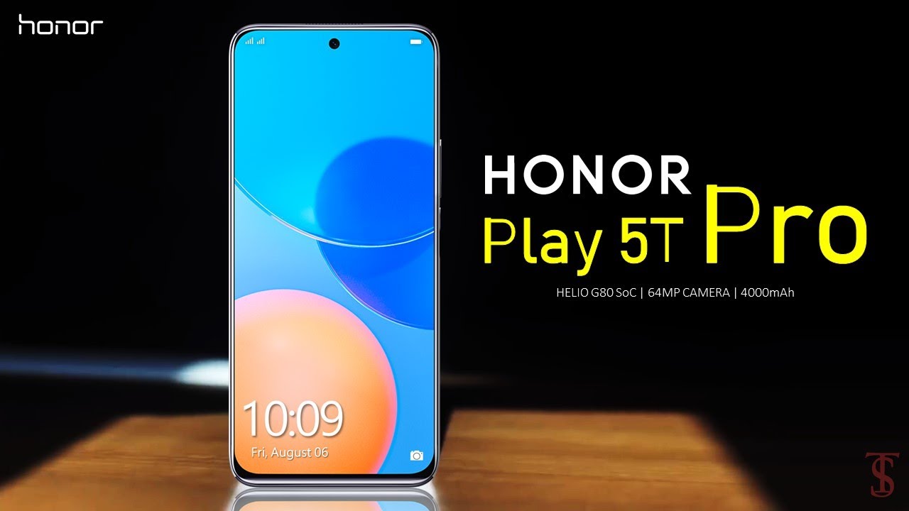 Honor Play 5T Pro Price, Official Look, Design, Specifications, 8GB RAM, Camera, Features