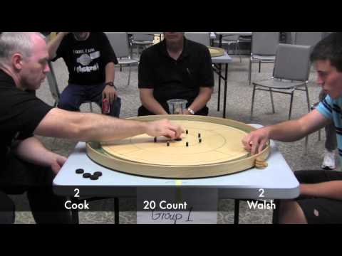 2012 Belleville Crokinole Challenge Finals - Cook v Walsh 3/3