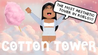 THE MOST AESTHETIC TOWER IN ROBLOX! Roblox Cotton 