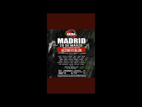 BDM semifinal regional de Madrid 2018. Evento casi completo. Batalla de gallos