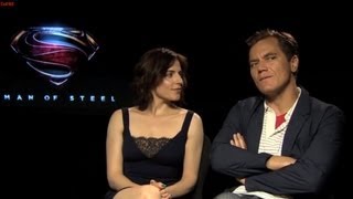 Michael Shannon And Antje Traue Interview -- Man Of Steel | Empire Magazine video