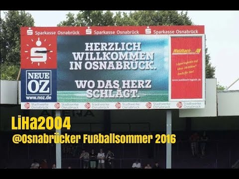 Osnabrücker Fussballsommer 2016 - Impressionen vom Spielfeldrand