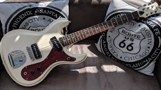 Video thumbnail for Aria DM-01 Vintage White Guitar Review by The Guitar Manifesto