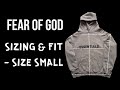 How Does Fear Of God Essentials Hoodie Fit Sizing Small Mens Hoodie
