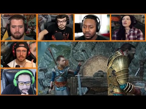 Let's Players Reaction To Atrues Being Rude Against Sindri | God Of War (PS4)