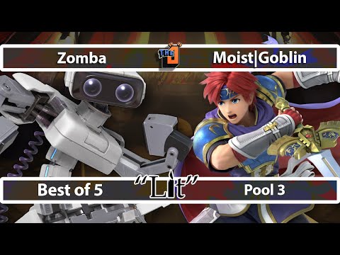 Smash LITvitational - Zomba (ROB) v. Moist | Goblin (Roy) - CFL SSBU (Stream Died)