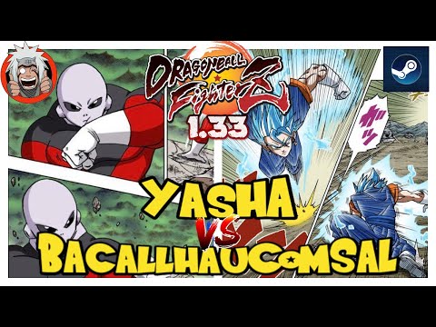 DBFZ Bacalhau_Com_Sal vs Yasha (GogetaSS4, Jiren, GokuUI) Vs (GogetaSSB, VegetoSSB, A17)