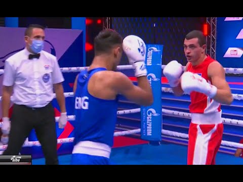 Yurii Zakharieiev (UKR) vs Mohammed Akbar (ENG) - 🥊1/16 Box World Champion Serbia - Belgrade 2021.10