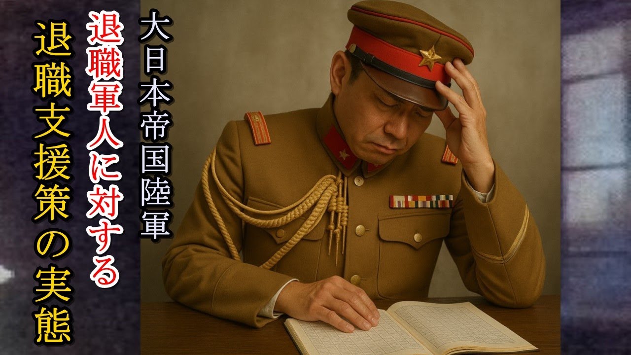 軍事解説　日本陸軍の退役軍人に対する支援政策とその効果　　【兵器解説】【ゆっくり歴史解説】