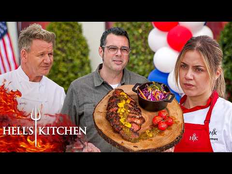 Chef Ramsay & Aaron Franklin Rate the BBQ Dishes as the Losers Clean the BBQs | Hell's Kitchen