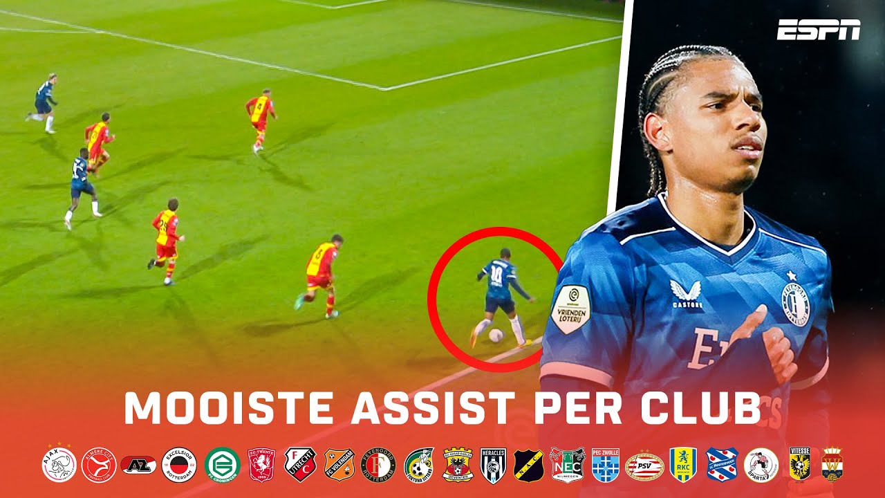 Thumbnail for article: Cadeautjes met kerst: de mooiste assists in de Eredivisie van 2024 op een rijtje