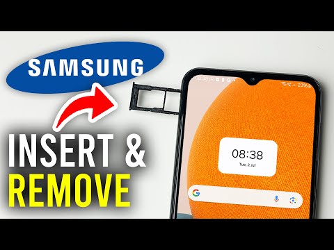 How To Insert & Remove SIM Card On Samsung Galaxy Phone - Full Guide