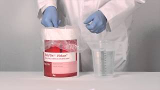 How to mix 1 litre of Virkon Disinfectant Powder