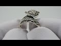Відео огляд Срібна каблучка "Лисиця" 2кю