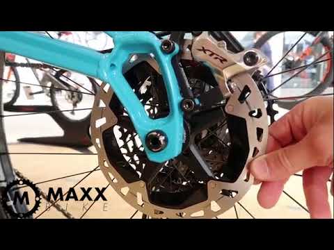 Stabdžių diskas Shimano XT SM-RT86 203MM 6 varžtas video