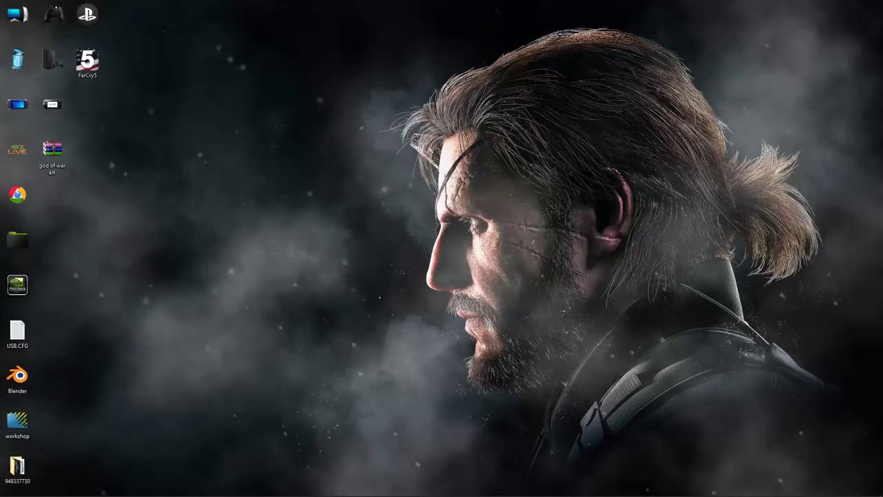 Metal gear solid 4K live wallpaper