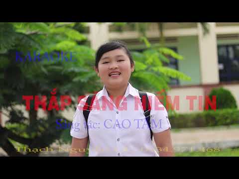 Thap sang niem tin Karaoke Karaoke thap sang niem tim