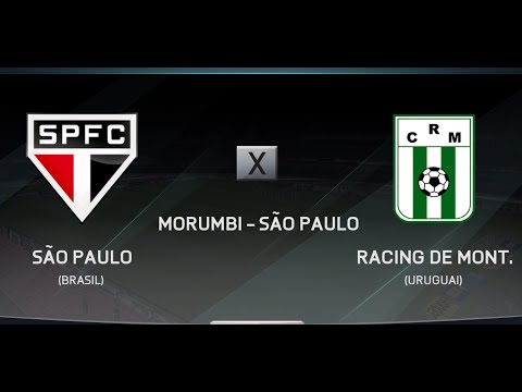 SÃO PAULO X RACING-URU 1ªFase SULAMERICANA
