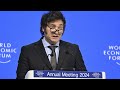 Javier Milei dropped ‘truth bombs’ on ‘Davos Daleks’ in World Economic Forum speech
