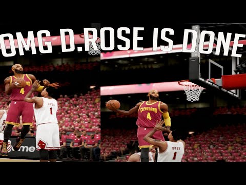 NBA 2K15 My Career | Playoffs Rd 3 Gm 3 | D.Rose Cant Catch A Break