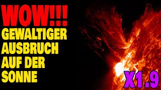 Gewaltiger Ausbruch auf der Sonne
