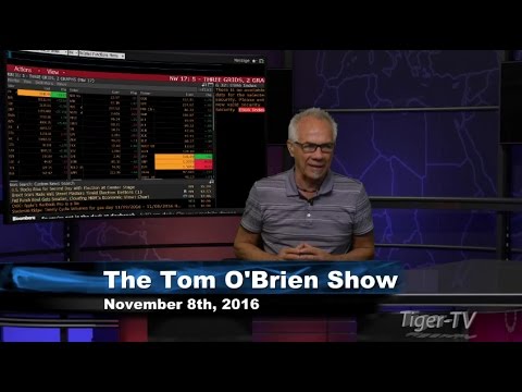 Daily Stock Market Recap by Tom O'Brien November 8th