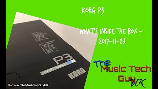 Video thumbnail for Korg P3 - What's inside the box by The Music Tech Guy UK