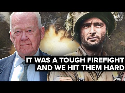 D-Day Ranger Assaults Nazi Artillery Batteries, VERY Intense Combat | John Raaen