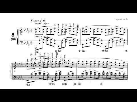 Chopin - Etude Op. 25, No. 8 [Lazar Berman]