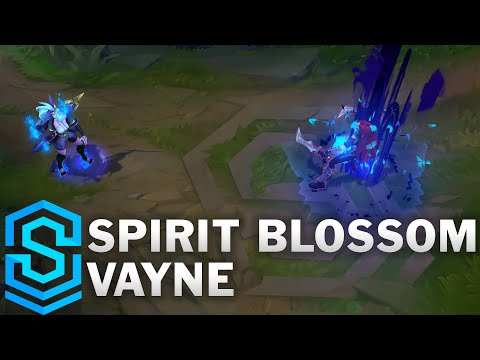 Spirit Blossom Vayne Skin Spotlight - League of Legends