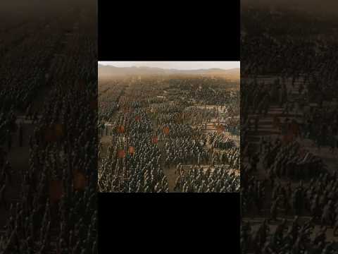 Epic Cavalry Charge: Korean Cataphracts vs Chinese Crossbows | The Great Battle  #shorts