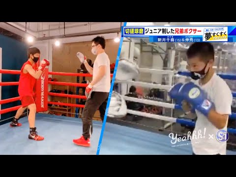 【夢すく】キレキレのパンチに抜群のフットワーク！ジュニアを制した兄弟ボクサーが切磋琢磨！！