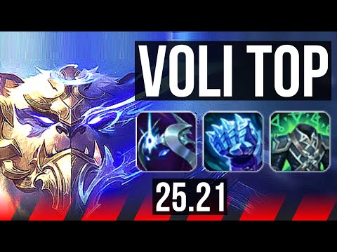 VOLIBEAR vs RENEKTON (TOP) | 6/0/5, 4k comeback, Dominating | NA Master | 25.21