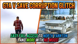 GTA V Save Corruption Glitch (No Mods) - Easy Full Access To Corrupt Los Santos and North Yankton