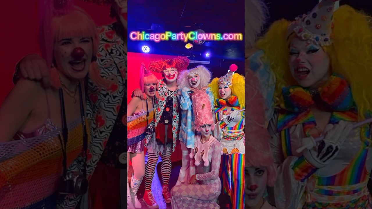 Promotional video thumbnail 1 for Chicago Party Clowns