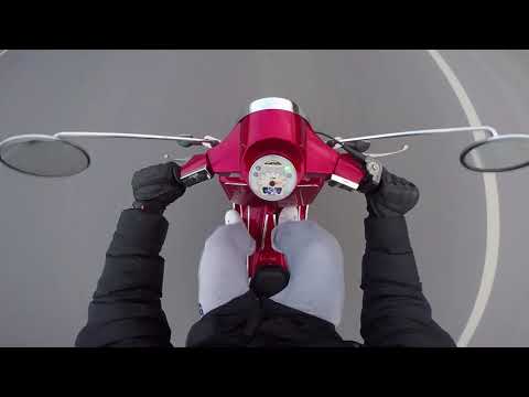 Vespa Px 221 Malossi 2nd Acceleration Test!