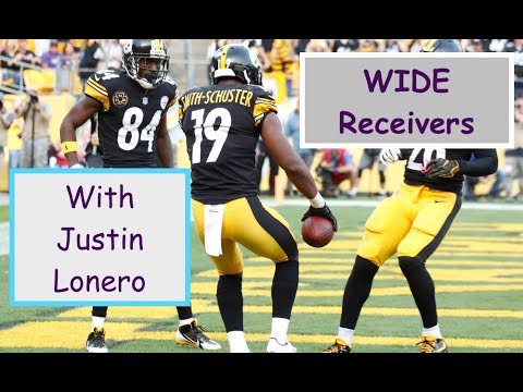 Wide Receivers Part 2 with Justin Lonero from Football Diehards | Fantasy Football 2018 | Episode 01