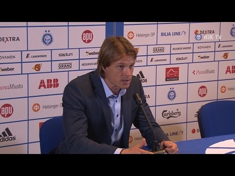 HJK TV: Press conference HJK Helsinki - FK Ventspils 1-0